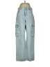 Zara Blue Cargo Pants Size 4 - photo 1