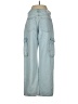 Zara Blue Cargo Pants Size 4 - photo 2