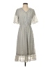 Polagram 100% Polyester Gray Casual Dress Size S - photo 1