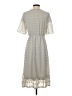 Polagram 100% Polyester Gray Casual Dress Size S - photo 2