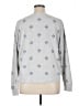 Simple Pleasures Print Gray Pullover Sweater Size 1X - photo 2
