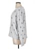 Simple Pleasures Print Gray Pullover Sweater Size 1X - photo 5
