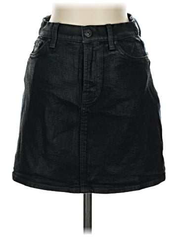 7 For All Mankind Denim Skirt (view 1)