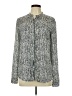 Unbranded Tweed Silver Long Sleeve Blouse Size L - photo 1