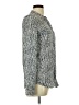 Unbranded Tweed Silver Long Sleeve Blouse Size L - photo 4