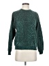 Ragdoll LA Animal Print Green Pullover Sweater Size XS - photo 1