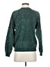 Ragdoll LA Animal Print Green Pullover Sweater Size XS - photo 2