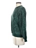 Ragdoll LA Animal Print Green Pullover Sweater Size XS - photo 5