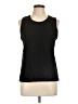 Talbots Black Sleeveless Blouse Size L - photo 1