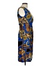 DressBarn Print Blue Cocktail Dress Size 10 (petite) - photo 4