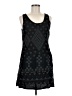 MONORENO Argyle Black Casual Dress Size M - photo 1