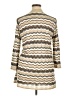 Notations 100% Acrylic Tan Cardigan Size 1X - photo 2
