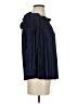 Banana Republic 100% Polyester Blue 3/4 Sleeve Blouse Size S - photo 4