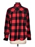 Divided by H&M Plaid Red Long Sleeve Button-Down Shirt Size 10 - photo 2
