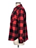 Divided by H&M Plaid Red Long Sleeve Button-Down Shirt Size 10 - photo 5