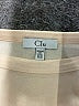 Clu 100% Cotton Ivory Long Sleeve Top Size XS - photo 7