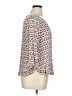 Gap 100% Rayon Ivory Red 3/4 Sleeve Blouse Size XL - photo 4