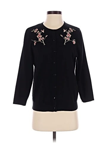 August Silk Cardigan (view 1)