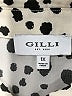 Gilli 100% Polyester Animal Print Ivory Long Sleeve Blouse Size 1X - photo 7