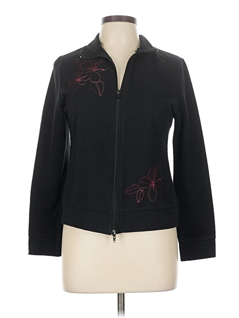 Pre-owned Wildfang Cardigan Sweater In Black