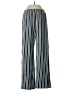 Monrow Stripes Silver Casual Pants Size XS - photo 1
