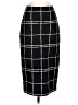 Express Plaid Black Formal Skirt Size 2 - photo 1
