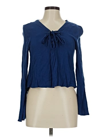 Blu Pepper Long Sleeve Blouse (view 1)