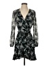 1.State 100% Polyester Floral Black Cocktail Dress Size 2 - photo 1