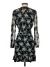1.State 100% Polyester Floral Black Cocktail Dress Size 2 - photo 2