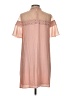 Express 100% Rayon Pink Casual Dress Size S - photo 2
