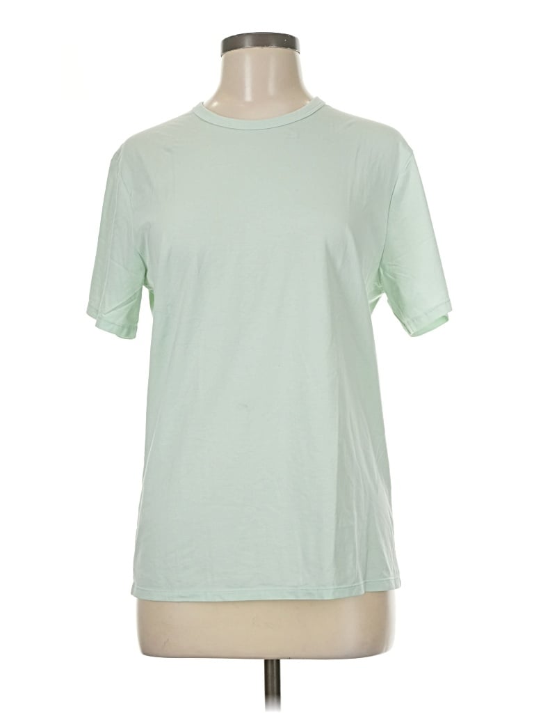 Pre-owned Lululemon Athletica Short Sleeve T-shirt In Green