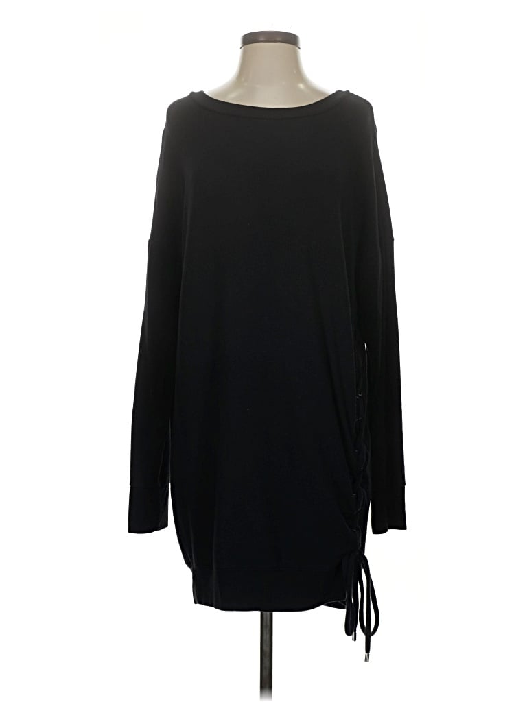 Pre-owned Express One Eleven Casual Dress In Black