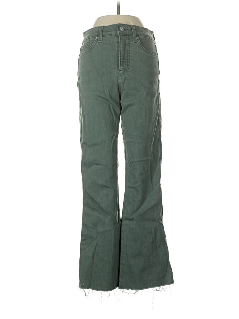 Pre-owned Veronica Beard Jeans Jeans In Green