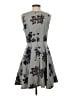 Elle Floral Gray Cocktail Dress Size 4 - photo 2