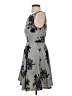 Elle Floral Gray Cocktail Dress Size 4 - photo 5