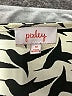Pixley 100% Polyester Ivory 3/4 Sleeve Blouse Size M - photo 7