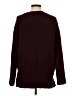 Ann Taylor LOFT Solid Burgundy Pullover Sweater Size M - photo 2