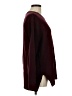 Ann Taylor LOFT Solid Burgundy Pullover Sweater Size M - photo 4