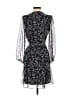 MSK 100% Polyester Black Casual Dress Size 8 (petite) - photo 2