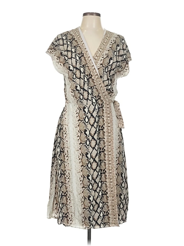 Pre-owned Joie Casual Dress In Ivory