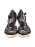 Sole Senseability Black Blue Wedges Size 10 - photo 2