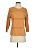 dip 100% Cotton Tan 3/4 Sleeve Top Size S - photo 1