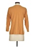 dip 100% Cotton Tan 3/4 Sleeve Top Size S - photo 2