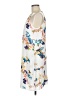 Worthington 100% Polyester Print White Casual Dress Size 8 - photo 5