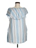 WAYF Stripes Blue Casual Dress Size M - photo 1