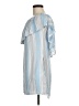WAYF Stripes Blue Casual Dress Size M - photo 5