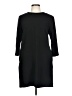 Zara Basic Solid Black Casual Dress Size L - photo 1