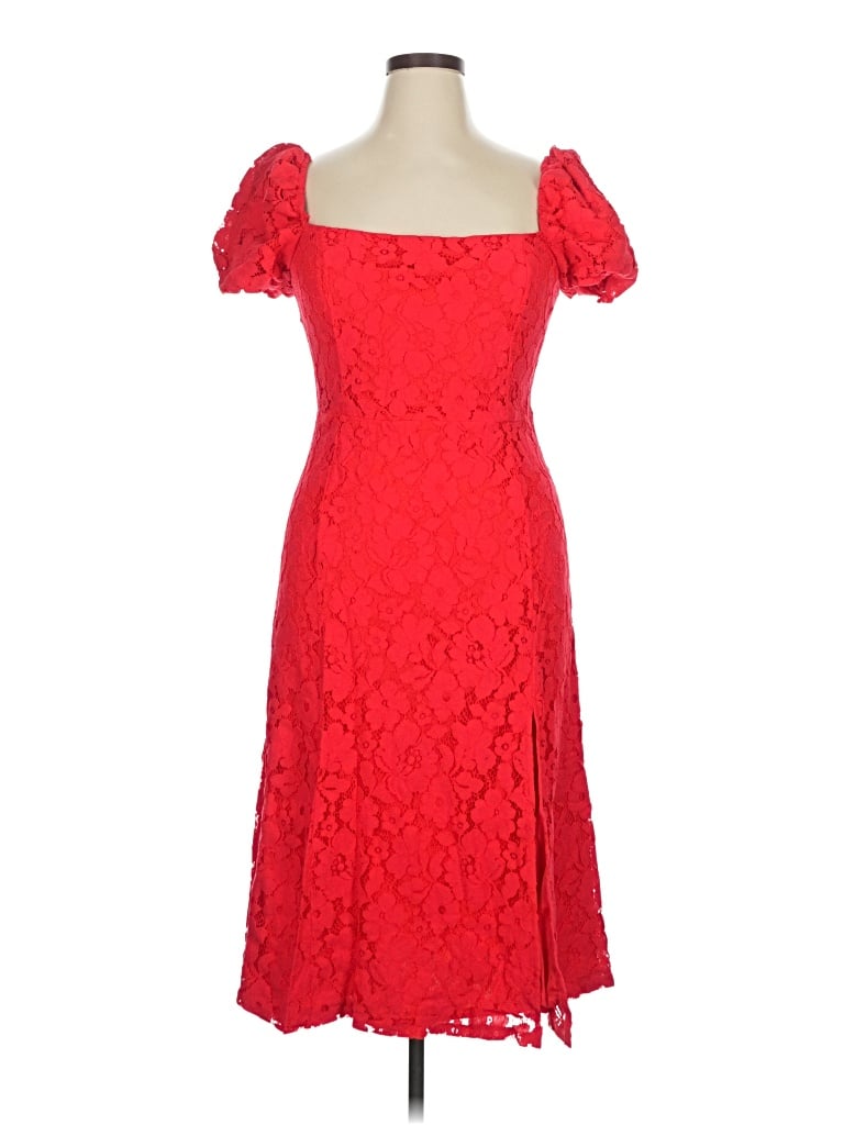 Mi Ami Cocktail Dress In Red