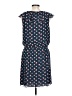 Sophie Max 100% Polyester Hearts Blue Casual Dress Size L - photo 2
