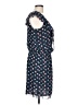 Sophie Max 100% Polyester Hearts Blue Casual Dress Size L - photo 4